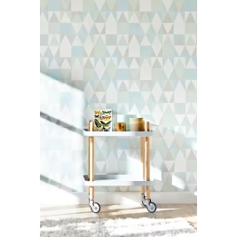 MAJVILLAN tapetai ALICE TURQUOISE