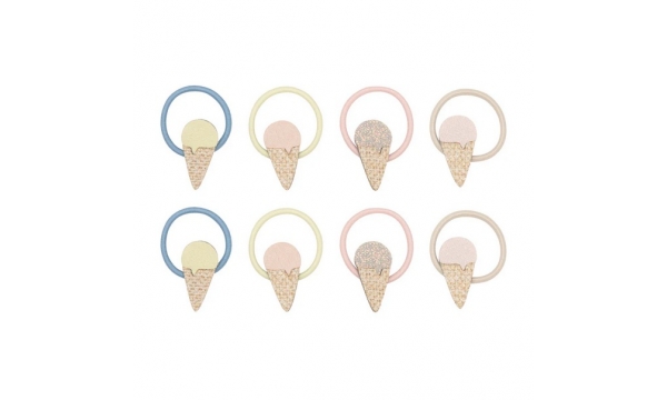 MIMI & LULA plaukų gumyčių rinkinys ICE CREAM MINI