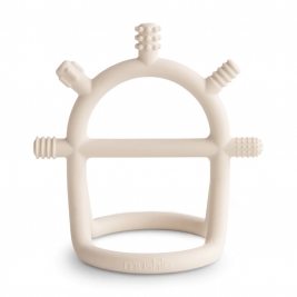 MUSHIE kramtukas kūdikiui NO-DROP SENSORY SHIFTING SAND