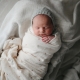 MUSHIE merliukas kūdikiui CHERRIES 120x120 cm