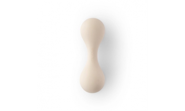 MUSHIE barškutis kūdikiui BABY RATTLE TOY SHIFTING SAND