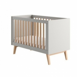 PINIO kūdikio lovytė 120x60 cm SWING GREY