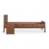 KAMER ASHI lovytės priedas (padidinimui iki 70x170 cm) CHESTNUT +249.00€