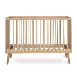 QUAX lovytė kūdikiui 120x60 cm COCOON NATURAL OAK