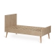 QUAX lovytė vaikui 140x70 cm COCOON NATURAL OAK