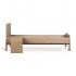 QUAX ASHI lovytės priedas (padidinimui iki 70x170 cm) HONEY ASH +249.00€