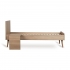 QUAX lovytės priedas (padidinimui iki 70x170 cm) FLOW HONEY ASH +249.00€