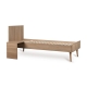 QUAX lovytės priedas (padidinimui iki 70x170 cm) FLOW JUNIOR HONEY ASH