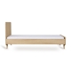 QUAX lovytės priedas (padidinimui iki 70x170 cm) LOFT JUNIOR HONEY ASH