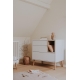 QUAX komoda COCOON ICE WHITE