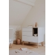 QUAX komoda COCOON ICE WHITE