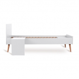 QUAX lovytės priedas (padidinimui iki 70x170 cm) COCOON ICE WHITE