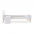 QUAX lovytės priedas (padidinimui iki 70x170 cm) COCOON ICE WHITE +249.00€