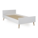 QUAX lova jaunuoliui 90x200 cm COCOON ICE WHITE