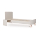 QUAX lovytės priedas (padidinimui iki 70x170 cm) LOFT JUNIOR CLAY