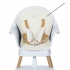 QUAX ULTIMO 3 kėdutės sėdynė WHITE +20.59€