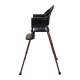 QUAX maitinimo kėdutė ULTIMO 3 LUXE BLACK WALNUT