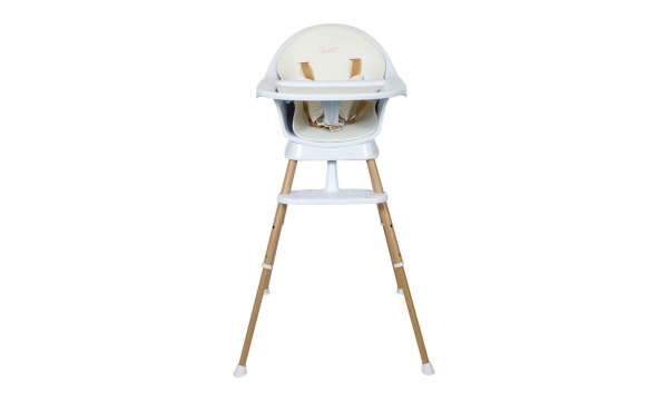 QUAX maitinimo kėdutė ULTIMO 3 LUXE WHITE NATURAL