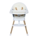 QUAX maitinimo kėdutė ULTIMO 3 LUXE WHITE NATURAL