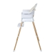 QUAX maitinimo kėdutė ULTIMO 3 LUXE WHITE NATURAL