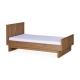 QUAX KYO vaikiška lovytė WALNUT 140x70 cm QUAX KYO vaikiška lovytė WALNUT 140x70 cm