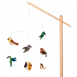 QUAX karuselė kūdikiui BIRDS