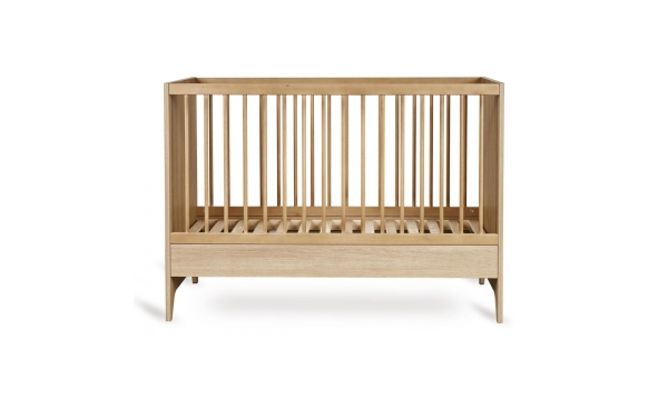 QUAX kūdikio lovytė TSUGI HONEY ASH 120x60cm