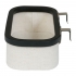 QUAX pakabinama daiktadėžė BEIGE BLACK, 22x12x7 cm +33.50€