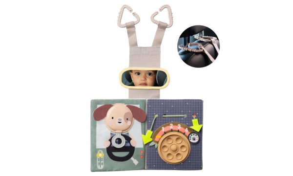 TAF TOYS lavinamoji knygelė RIDE TIME TAF TOYS lavinamoji knygelė RIDE TIME