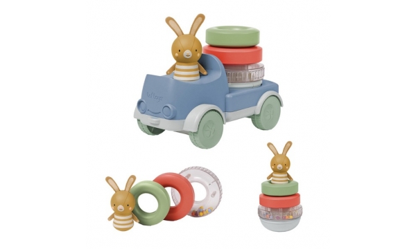 TAF TOYS stumdomas žaislas BUNNY STACKER TRUCK TAF TOYS stumdomas žaislas BUNNY STACKER TRUCK