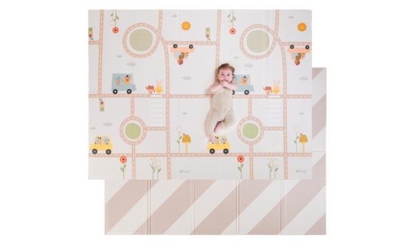 TAF TOYS žaidimų kilimėlis kūdikiui HIGHWAY ADVENTURES TAF TOYS žaidimų kilimėlis kūdikiui HIGHWAY ADVENTURES