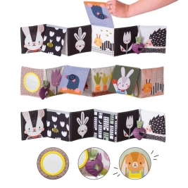 TAF TOYS lavinamoji knygelė URBAN GARDEN