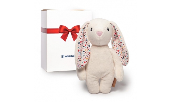 WHISBEAR migdukas kūdikiui HUMMING SLEEPING BUNNY BEIGE