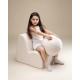 WIGIWAMA vaikiškas fotelis CLOUD CHAIR CREAM WHITE