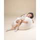 WIGIWAMA vaikiškas sėdmaišis CREAM WHITE BEAR BEANBAG