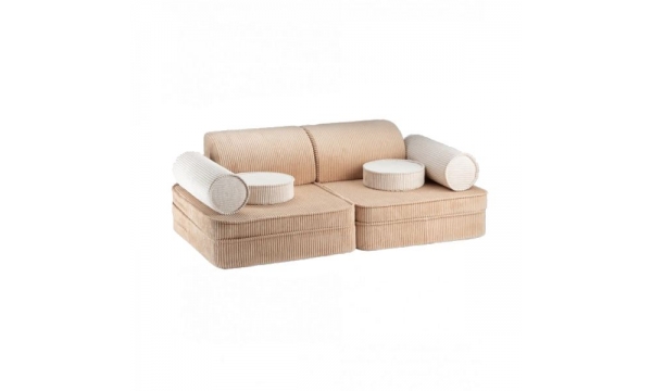 WIGIWAMA vaikiška sofa SETTEE BROWN SUGAR