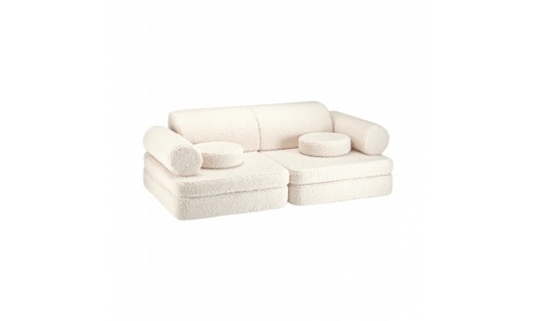 WIGIWAMA vaikiška sofa SETTEE CREAM WHHITE