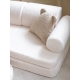 WIGIWAMA vaikiška sofa SETTEE CREAM WHHITE