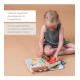 TAF TOYS knygelė kūdikiui MY 1ST BUSY BOOK