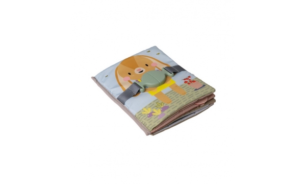 TAF TOYS knygelė kūdikiui MY 1ST BUSY BOOK