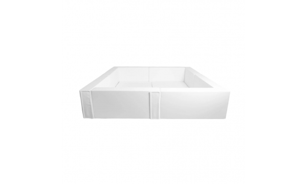 IGLU kamuoliukų baseinas SOFT PLAY LARGE WHITE, 240x240 cm