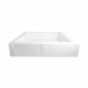 IGLU kamuoliukų baseinas SOFT PLAY LARGE WHITE, 240x240 cm