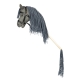 BYASTRUP medinis arkliukas SKY GREY