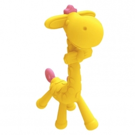 EDISONMAMA kramtukas kūdikiui 3D GIRAFFE PINK