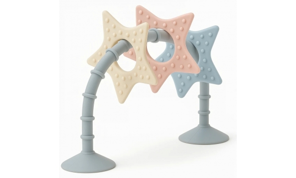 SNUGGLE sensorinis žaislas-kramtukas Stick 'n' Play