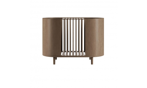 KAS KOPENHAGEN kūdikio lovytė KAI SMOKED OAK
