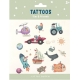 LITTLE DUTCH laikinosios tatuiruotės JIM & FRIENDS